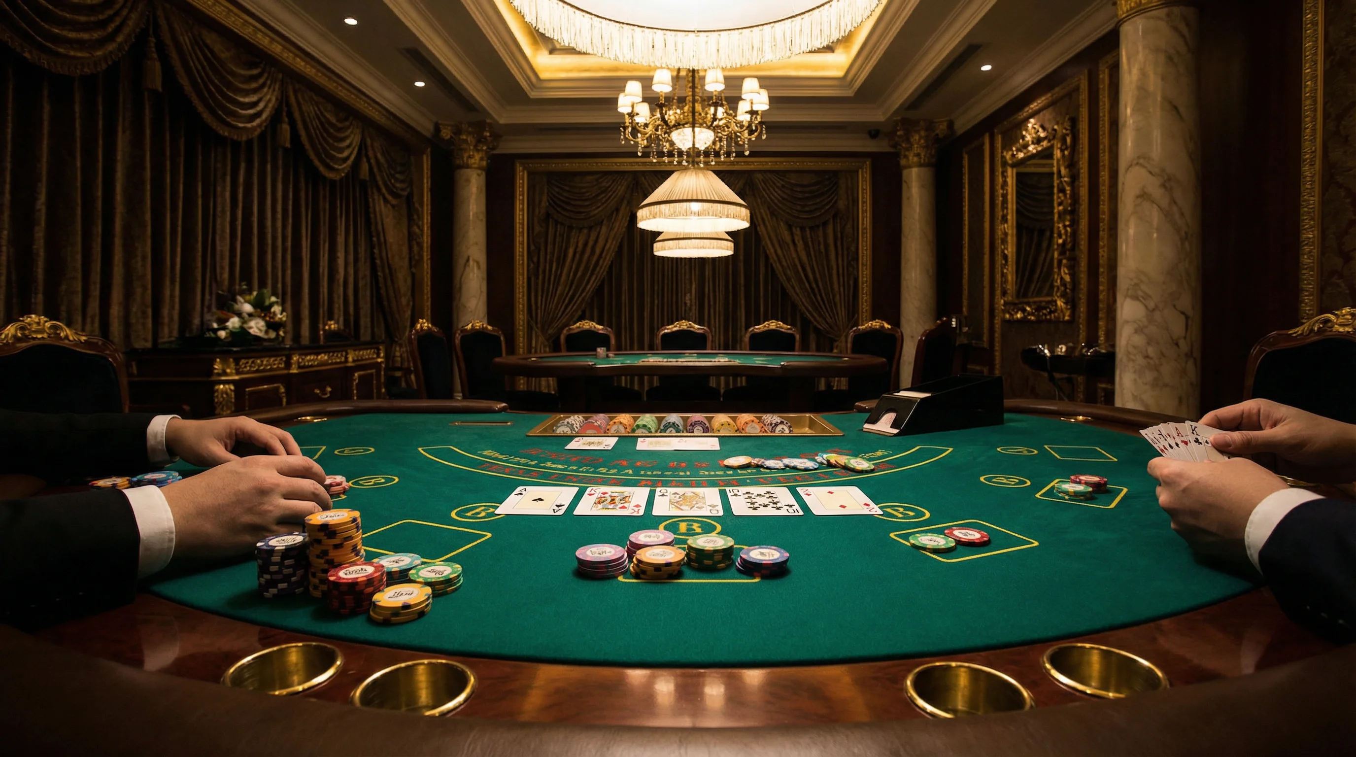 澳门德州扑克比赛现场